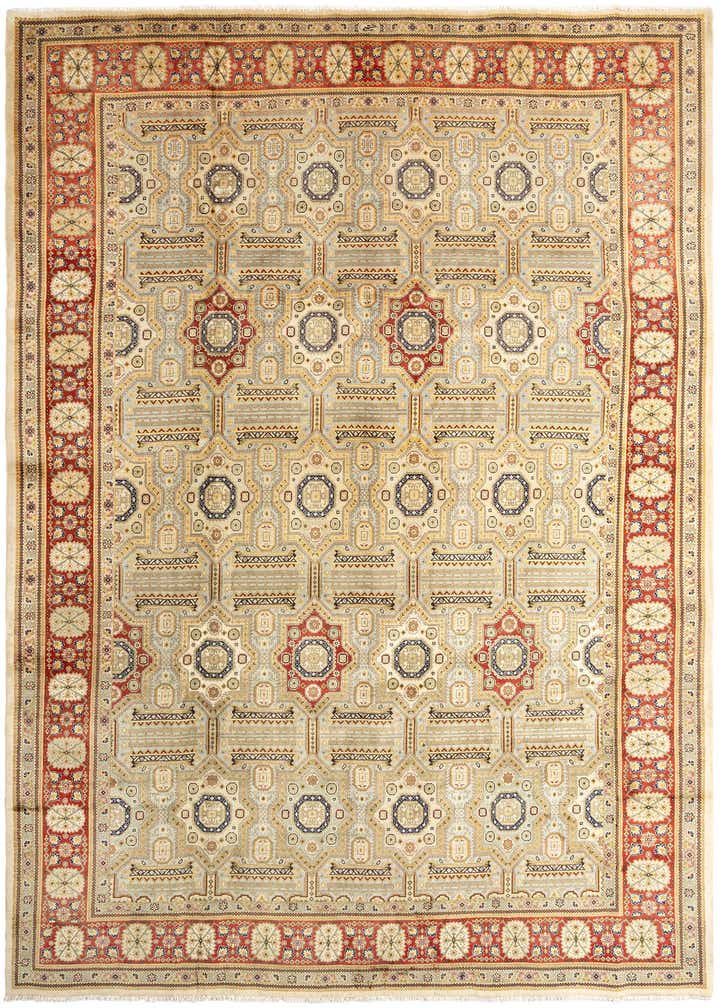 10' 8 x 13' 7 Tabriz Wool Rug