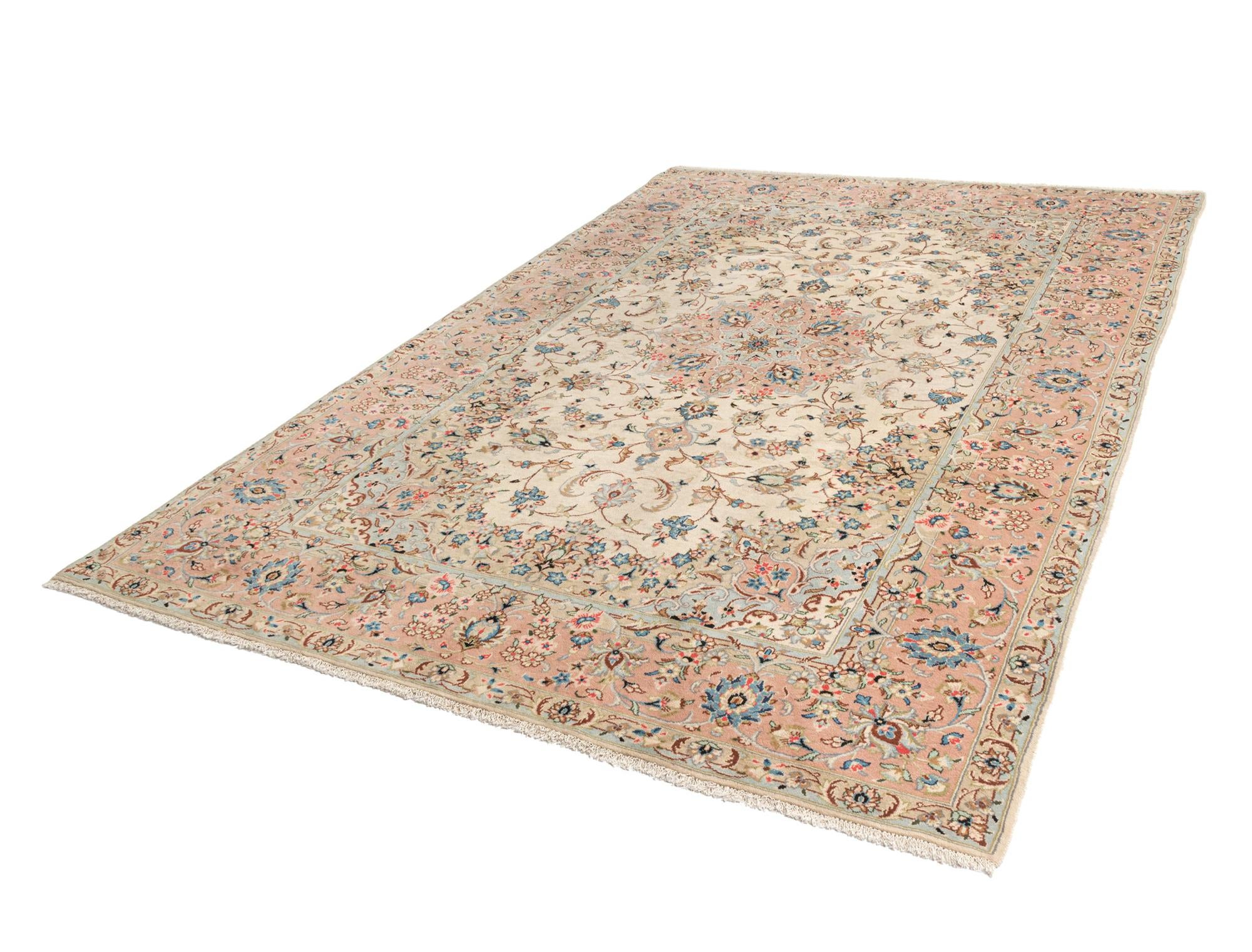 8' x 11' 5 Tabriz Wool Rug
