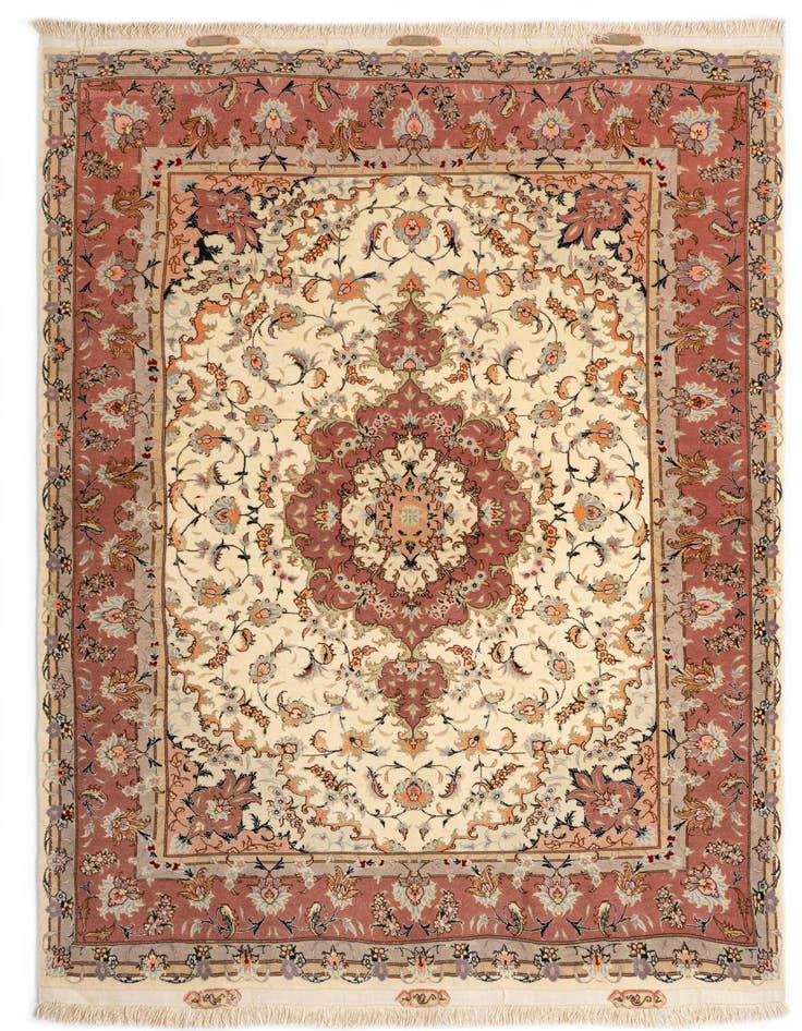 Detail image of 5' x 7' Tabriz Rug