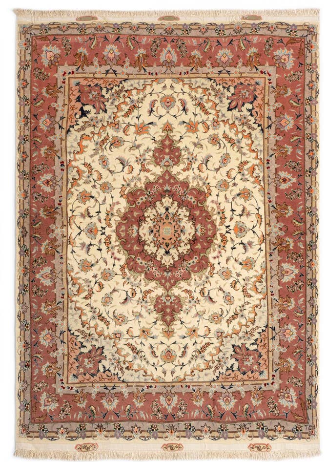 Detail image of 5' x 7' Tabriz Rug