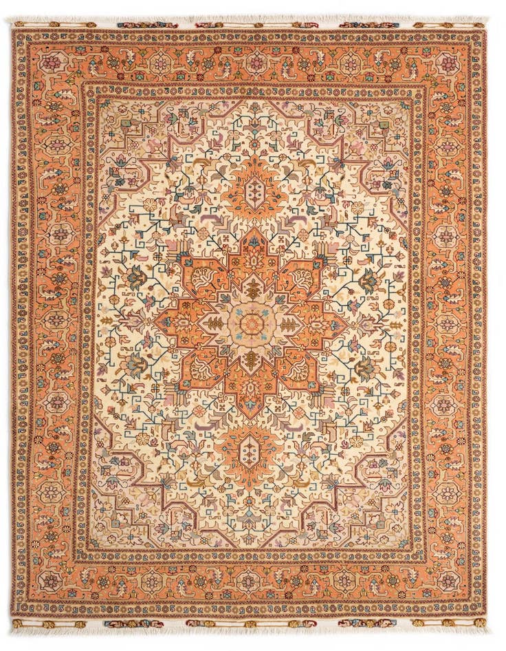 Detail image of 4' 11 x 7' 1 Tabriz Rug