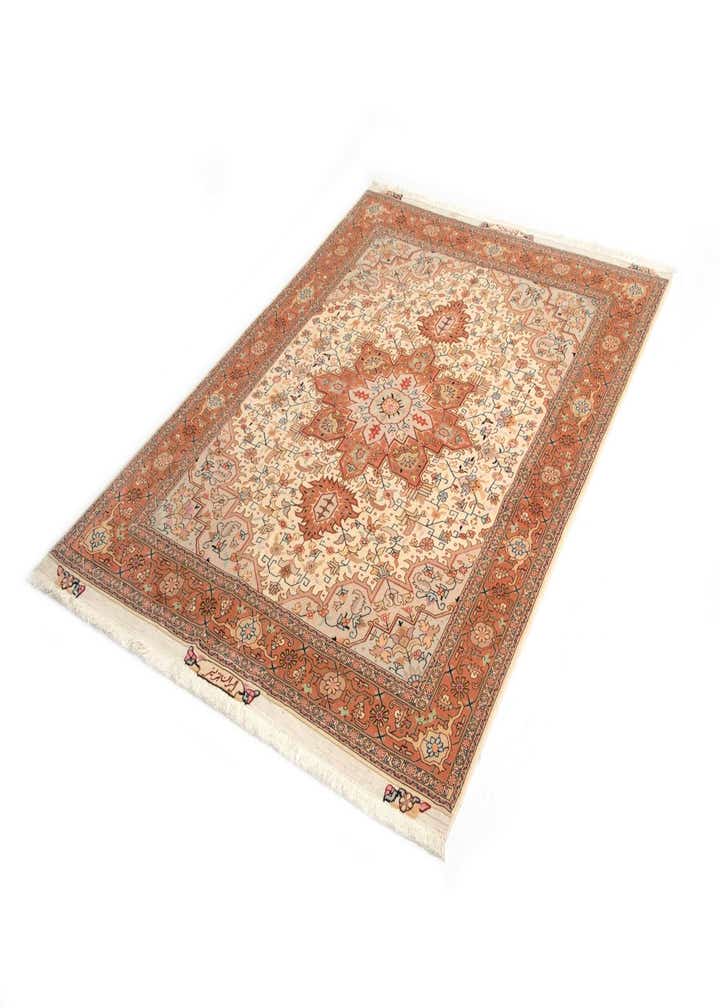 5' 1 x 6' 9 Tabriz Rug