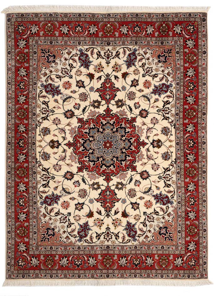 Detail image of 5' x 6' 9 Tabriz Rug