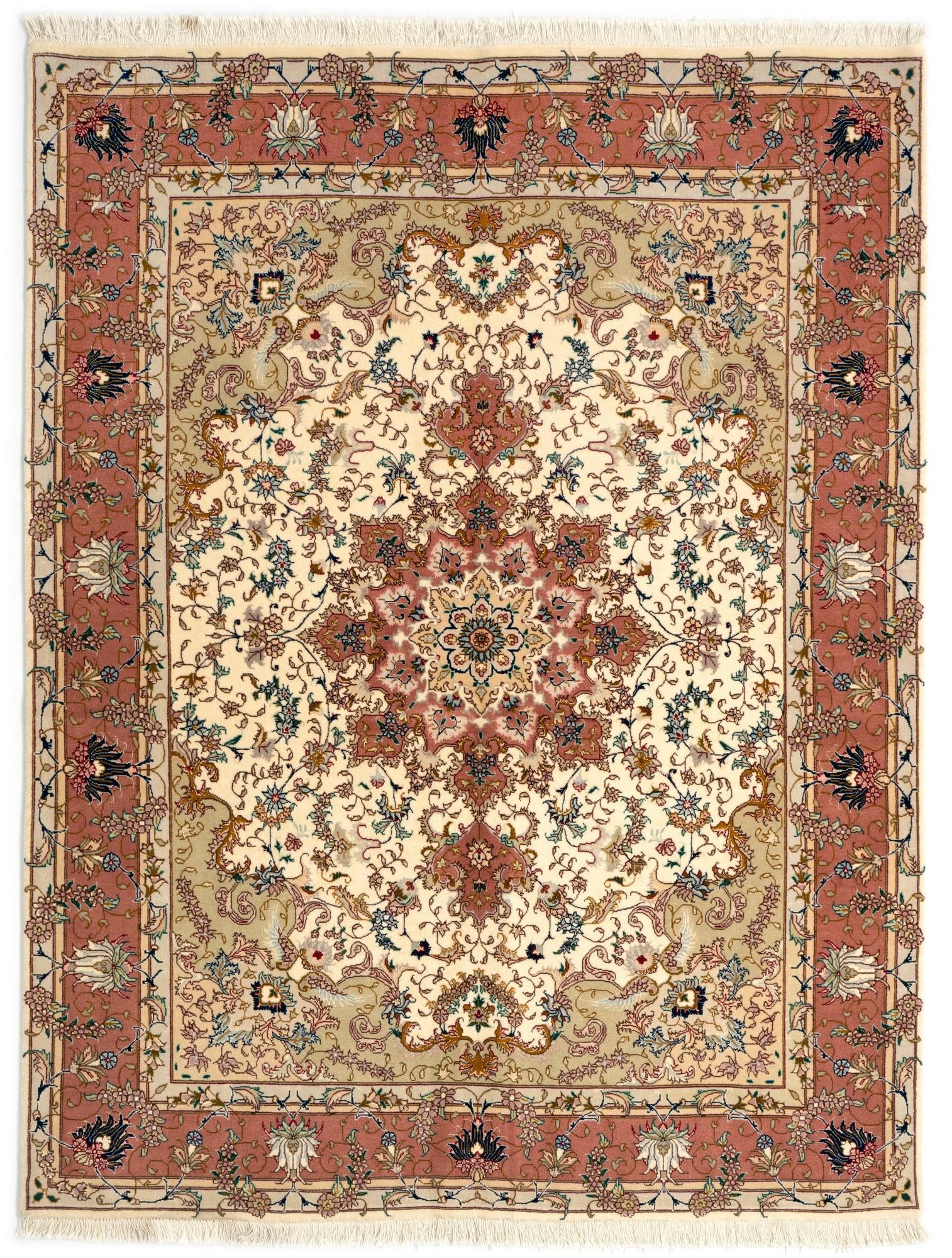 5' x 6' 9 Tabriz Rug