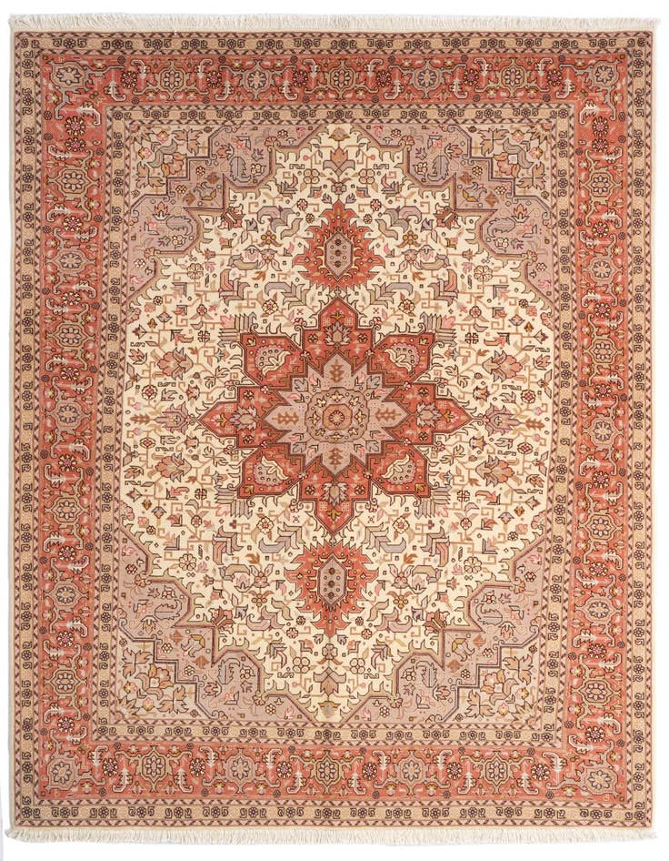 Detail image of 5' x 6' 7 Tabriz Rug