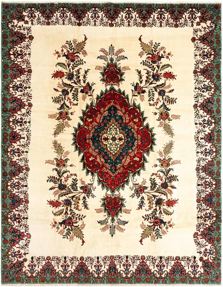 Detail image of 9' 9 x 12' 11 Tabriz Wool Rug