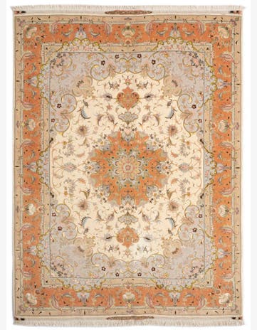 5' 1 x 7' 3 Tabriz Rug