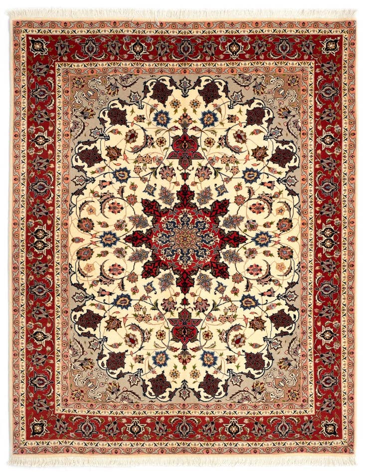 Detail image of 5' 1 x 6' 10 Tabriz Rug