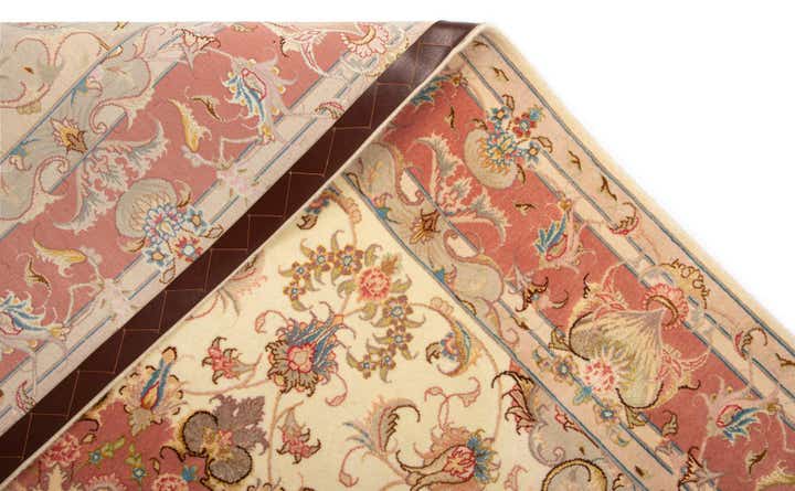 5' x 6' 4 Tabriz Rug