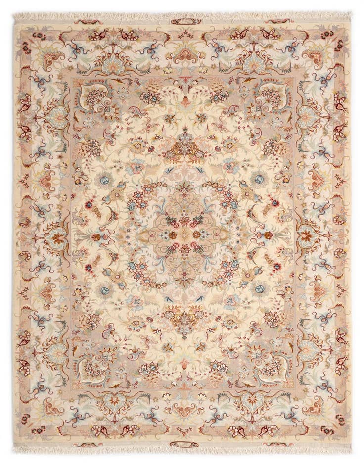 Detail image of 5' 1 x 7' Tabriz Rug