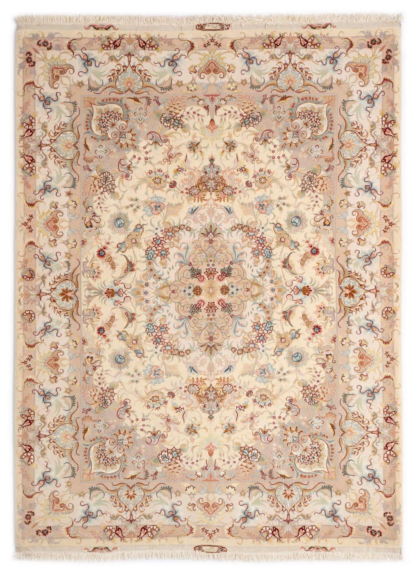 5' 1 x 7' Tabriz Rug