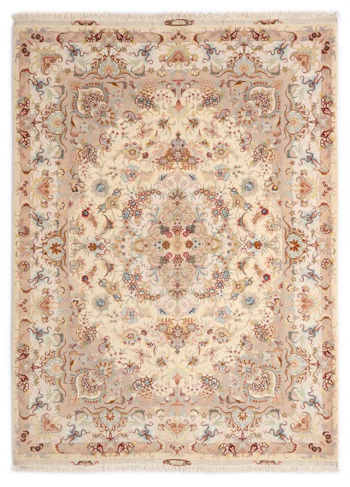 5' 1 x 7' Tabriz Rug