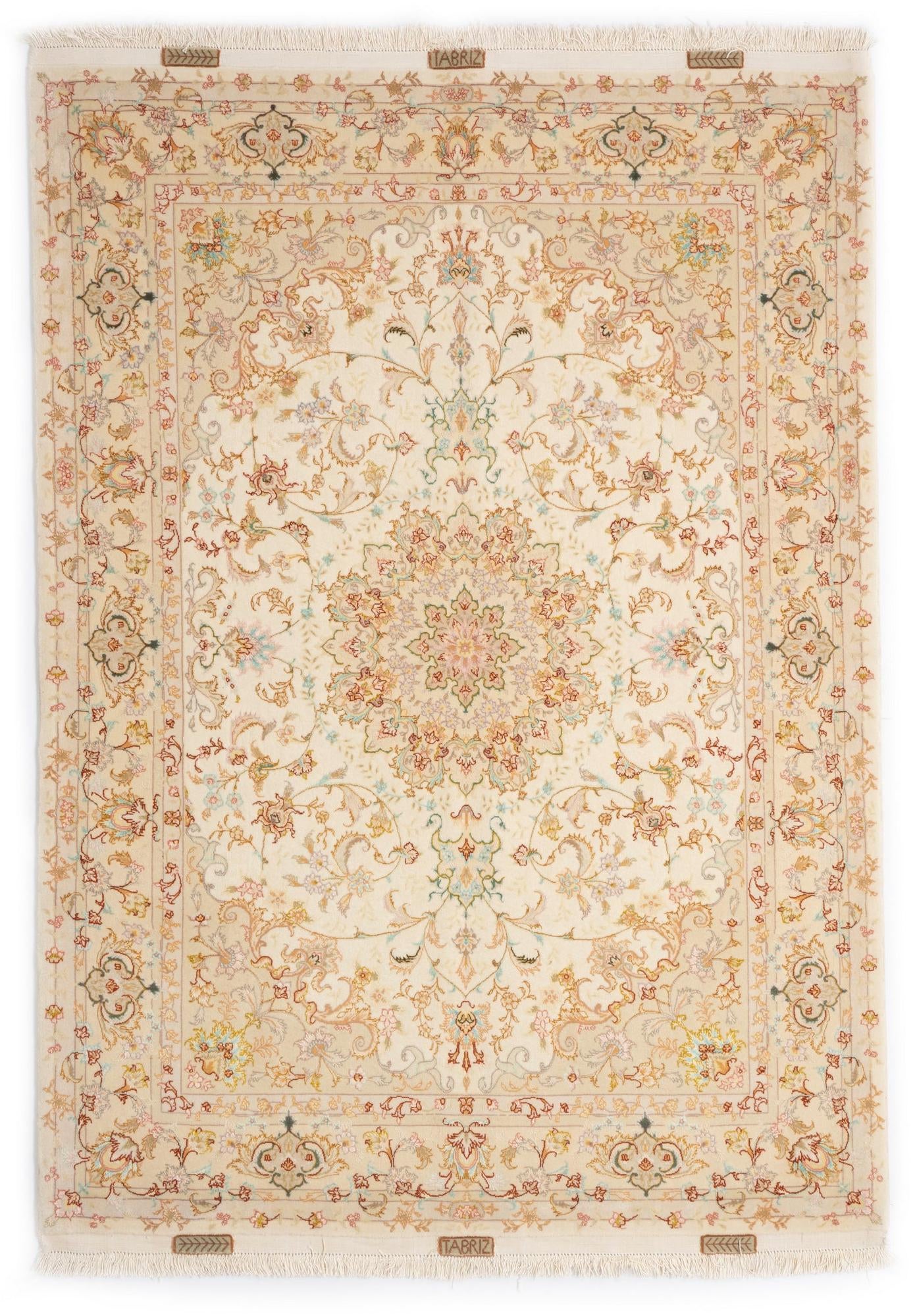 4' 11 x 7' Tabriz Rug