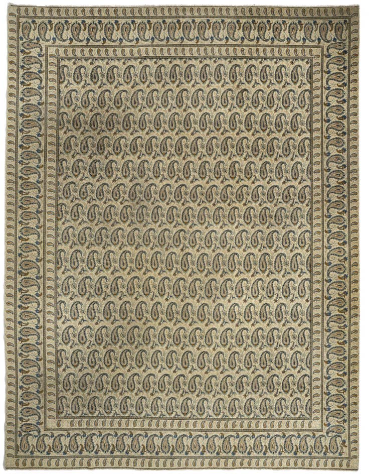 Detail image of 10' 4 x 13' 5 Tabriz Wool Rug
