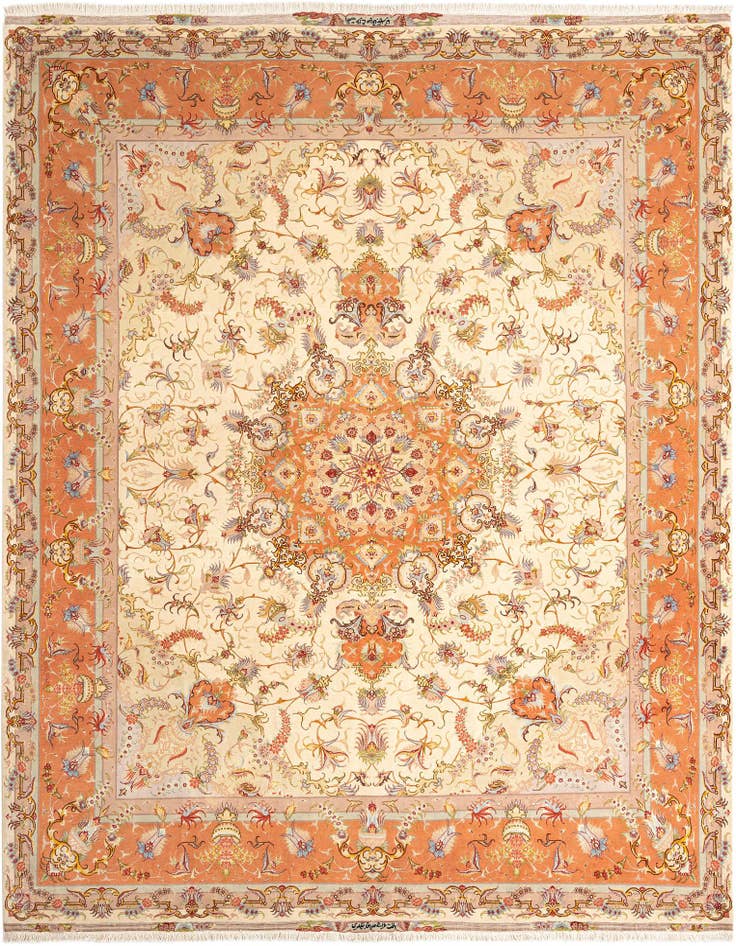 Detail image of 8' 2 x 10' 3 Tabriz Rug