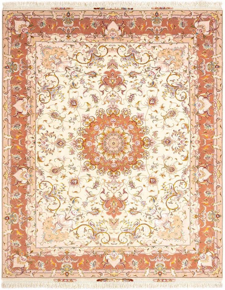 Detail image of 5' 1 x 7' 1 Tabriz Rug