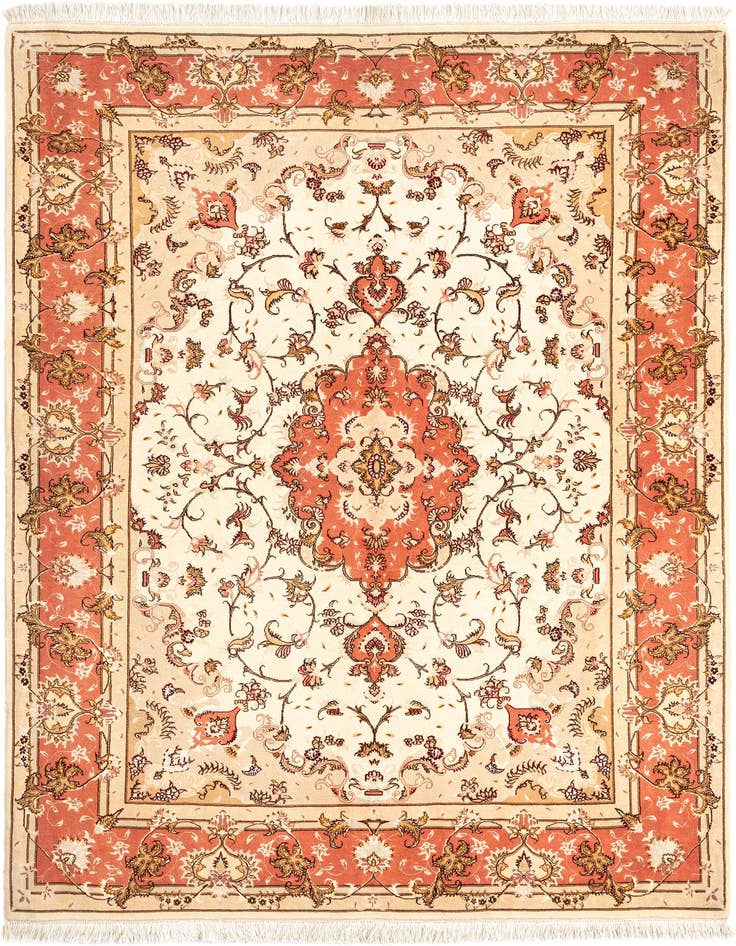 Detail image of 5' x 6' 11 Tabriz Rug