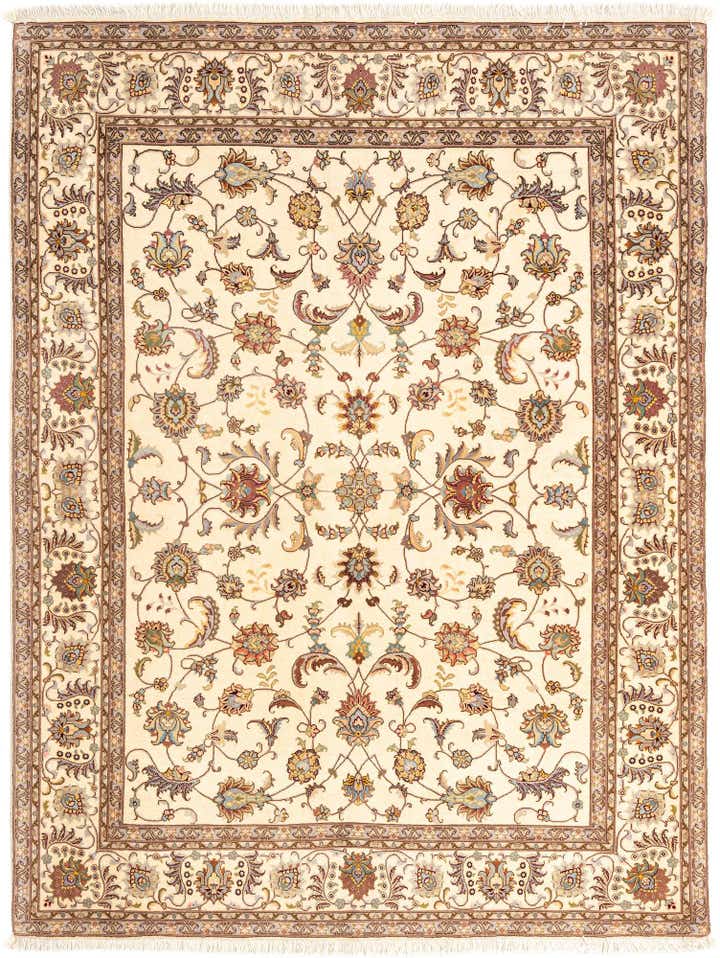 4' 11 x 6' 8 Tabriz Rug