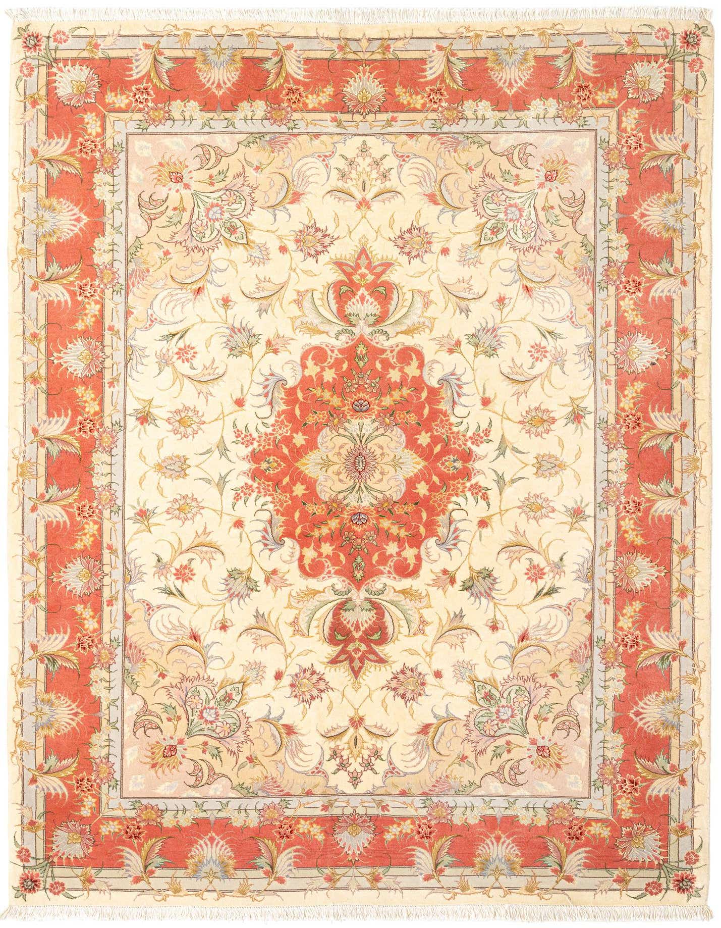 4' 11 x 6' 11 Tabriz Rug