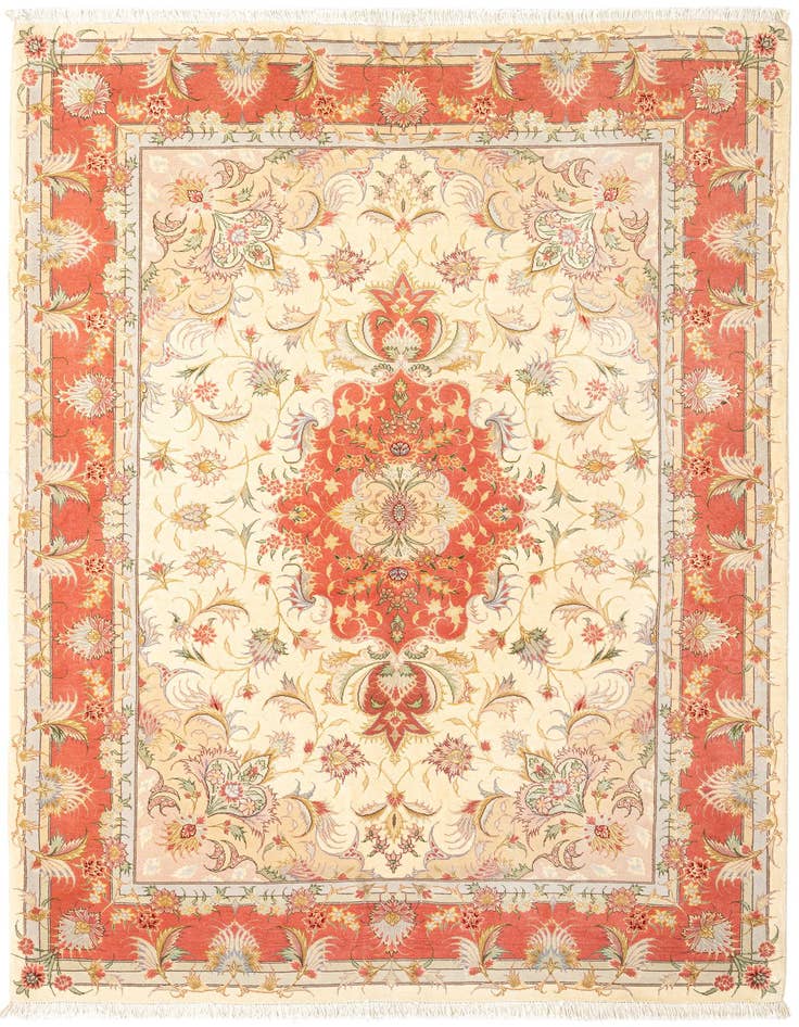 Detail image of 4' 11 x 6' 11 Tabriz Rug