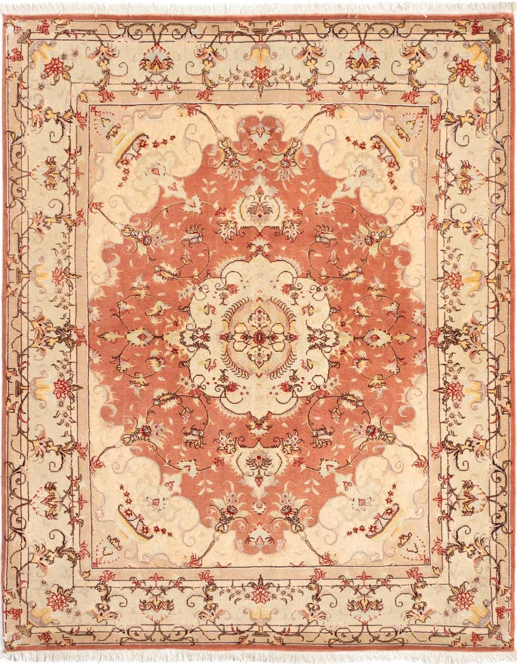 Detail image of 5' 1 x 6' 9 Tabriz Rug
