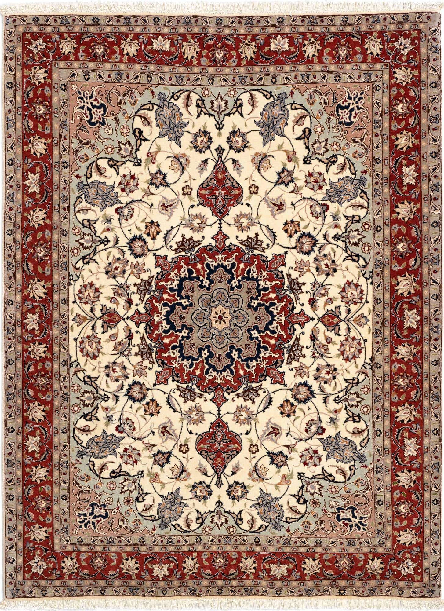 5' 1 x 6' 10 Tabriz Rug