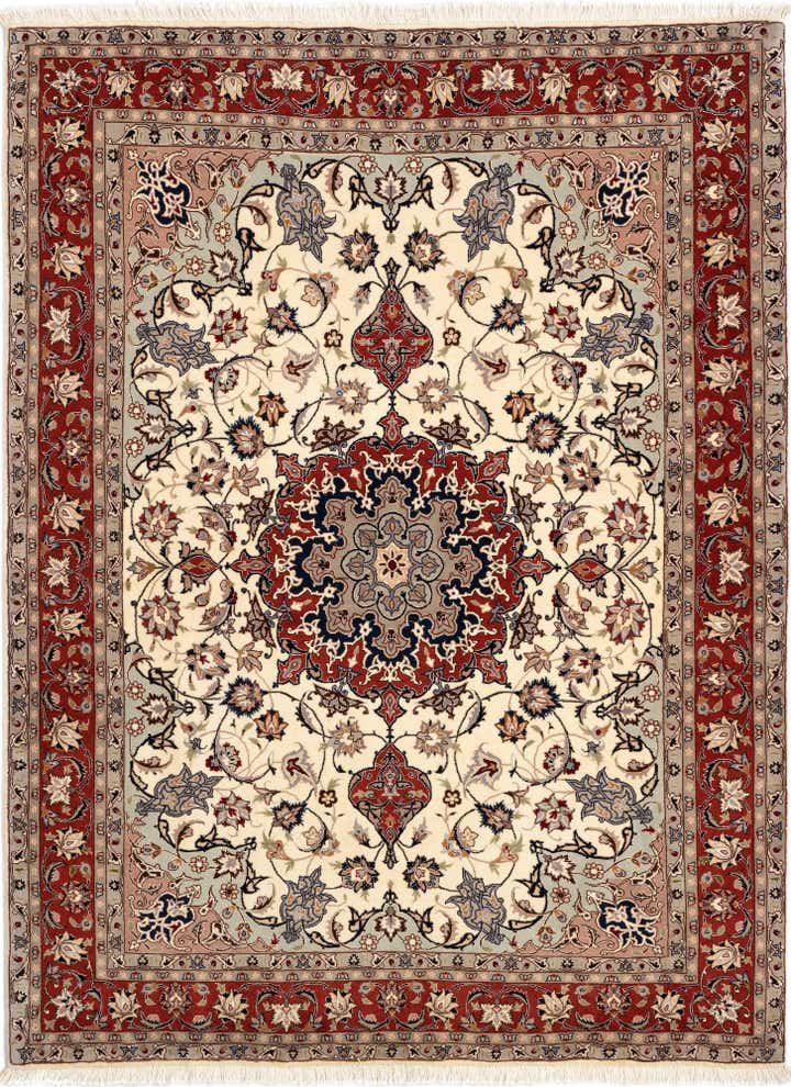 5' 1 x 6' 10 Tabriz Rug