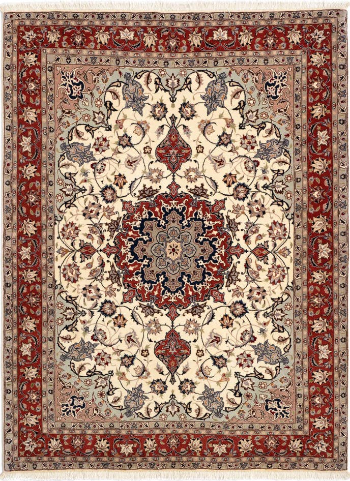 Detail image of 5' 1 x 6' 10 Tabriz Rug