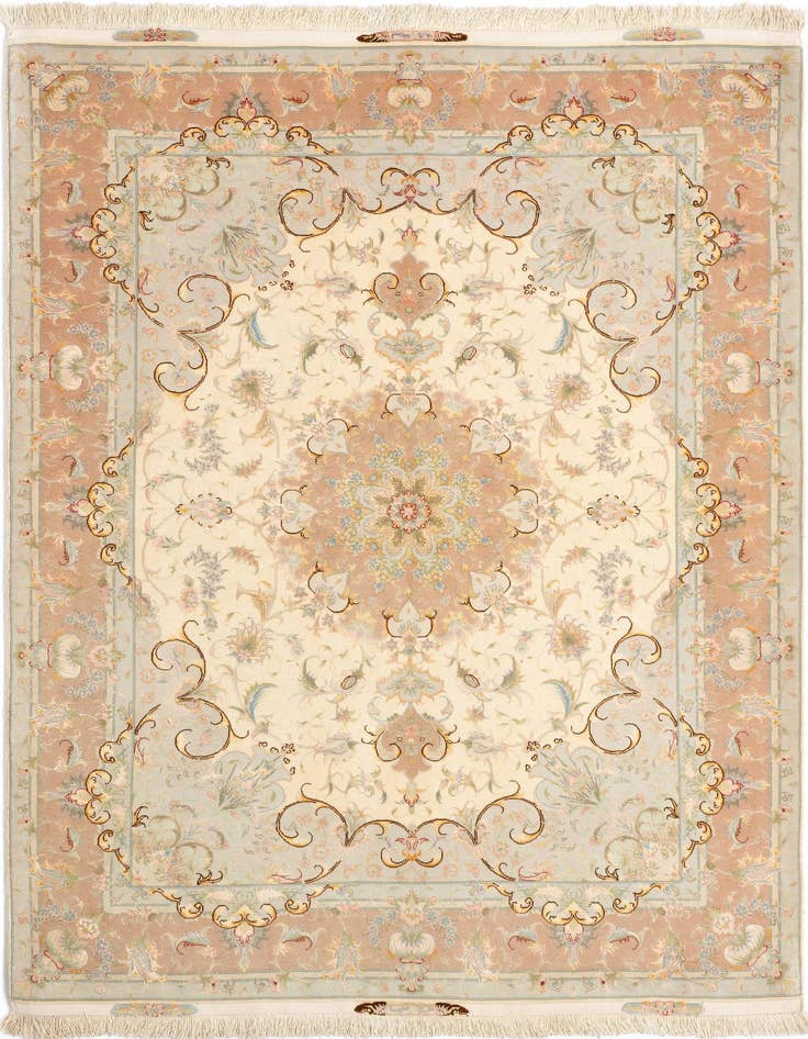 Detail image of 5' 1 x 6' 9 Tabriz Rug