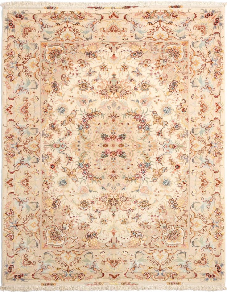 Detail image of 5' x 7' 1 Tabriz Rug