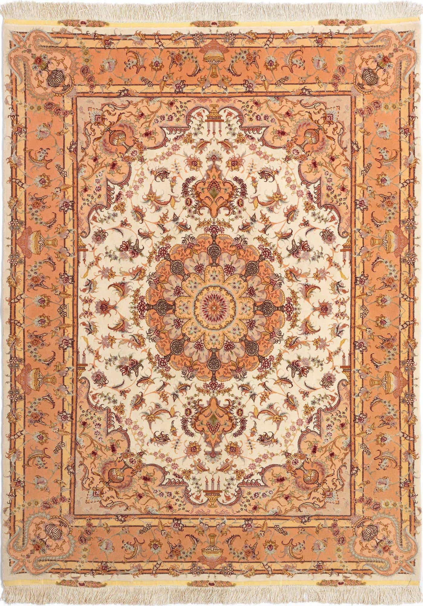 4' 10 x 6' 9 Tabriz Rug