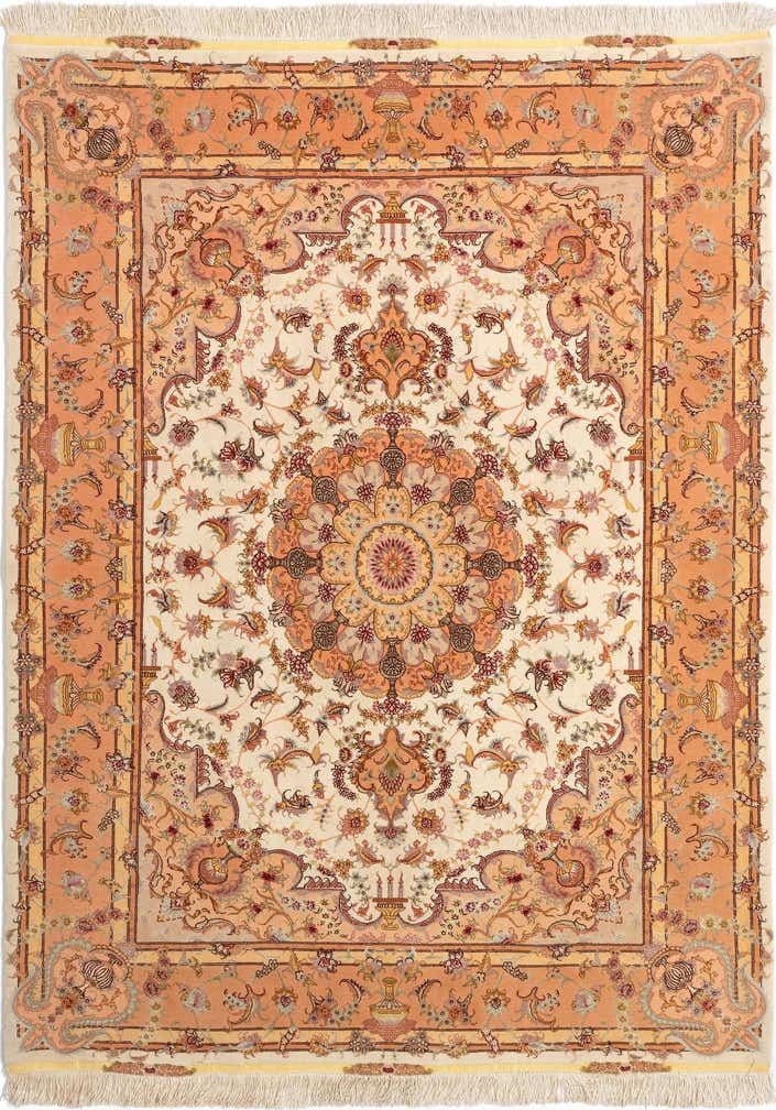 4' 10 x 6' 9 Tabriz Rug