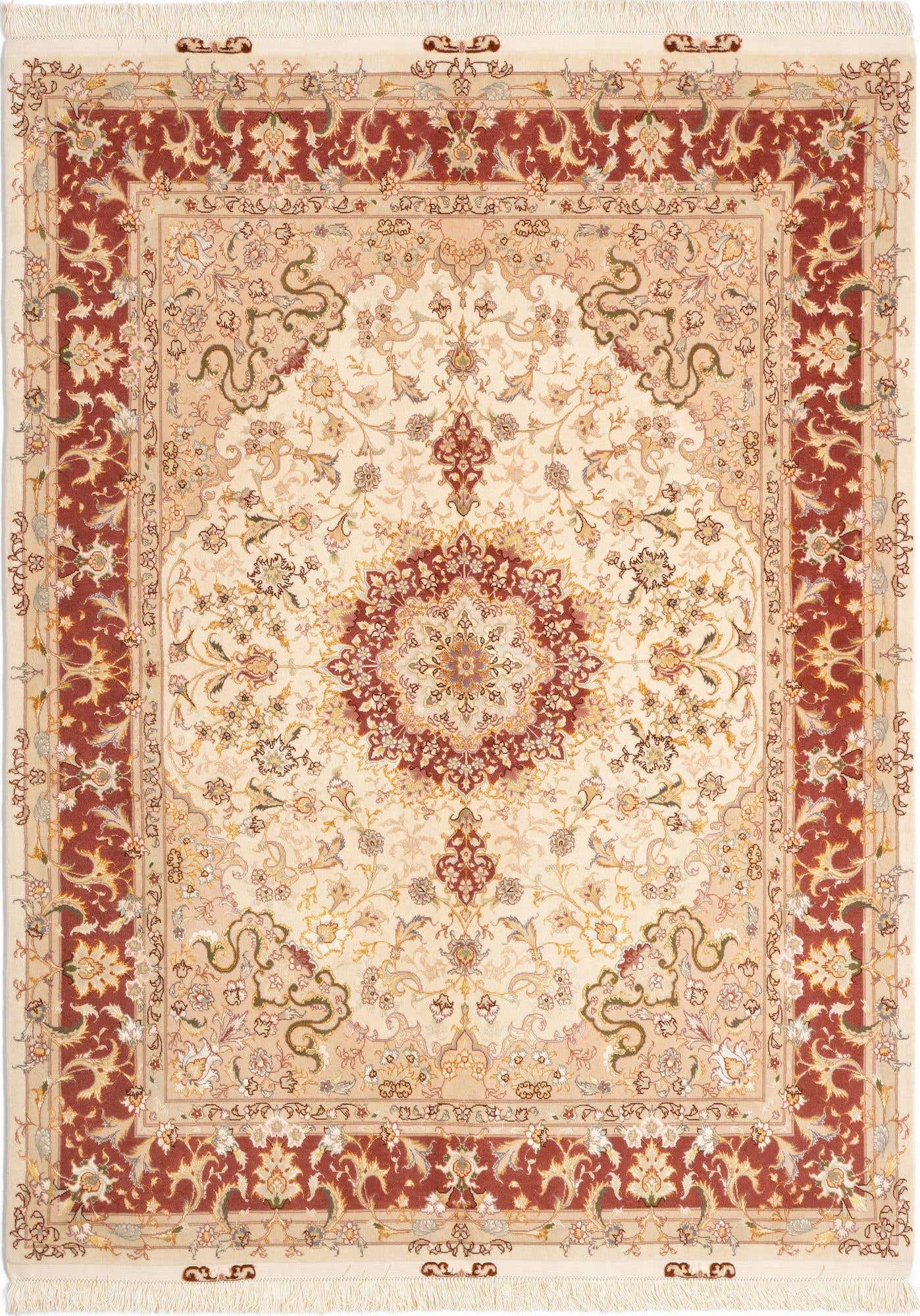 5' 1 x 6' 10 Tabriz Rug