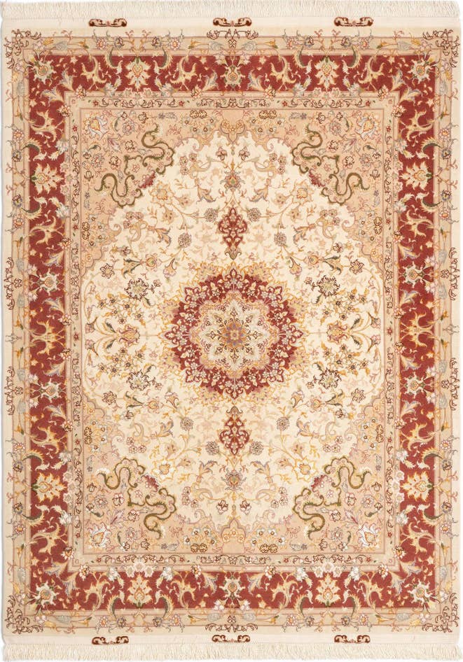 Detail image of 5' 1 x 6' 10 Tabriz Rug