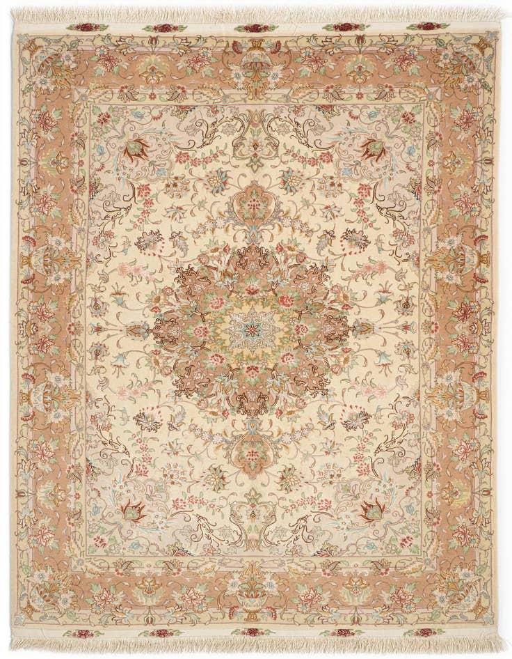 Detail image of 5' x 6' 11 Tabriz Rug