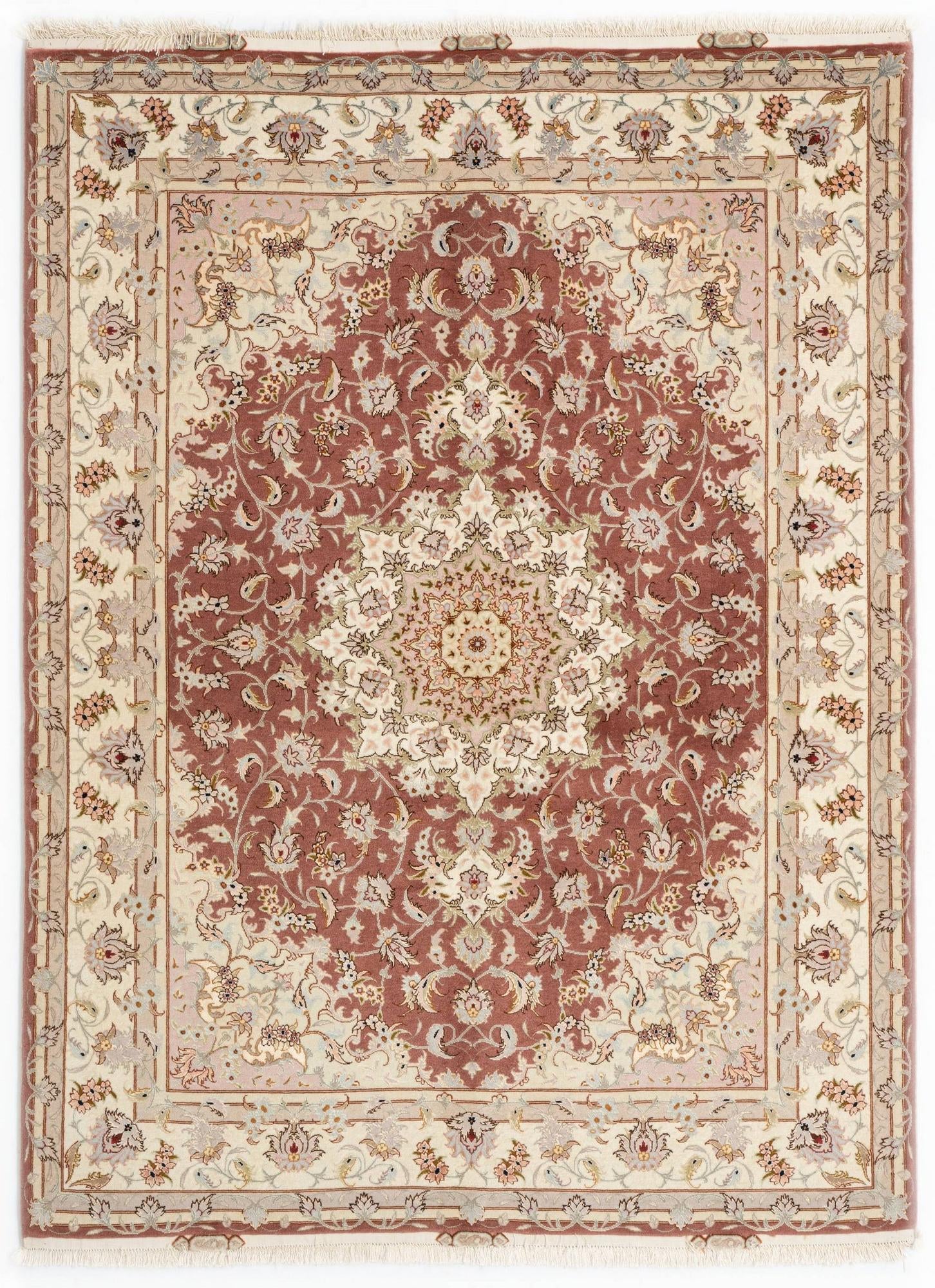 4' 11 x 6' 10 Tabriz Rug