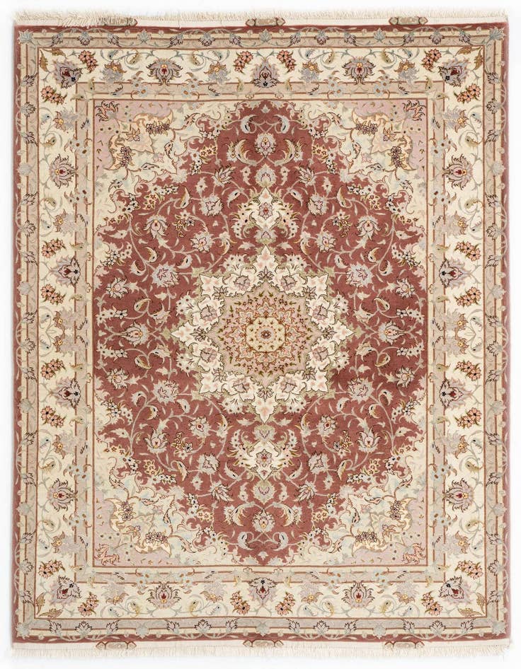 Detail image of 4' 11 x 6' 10 Tabriz Rug