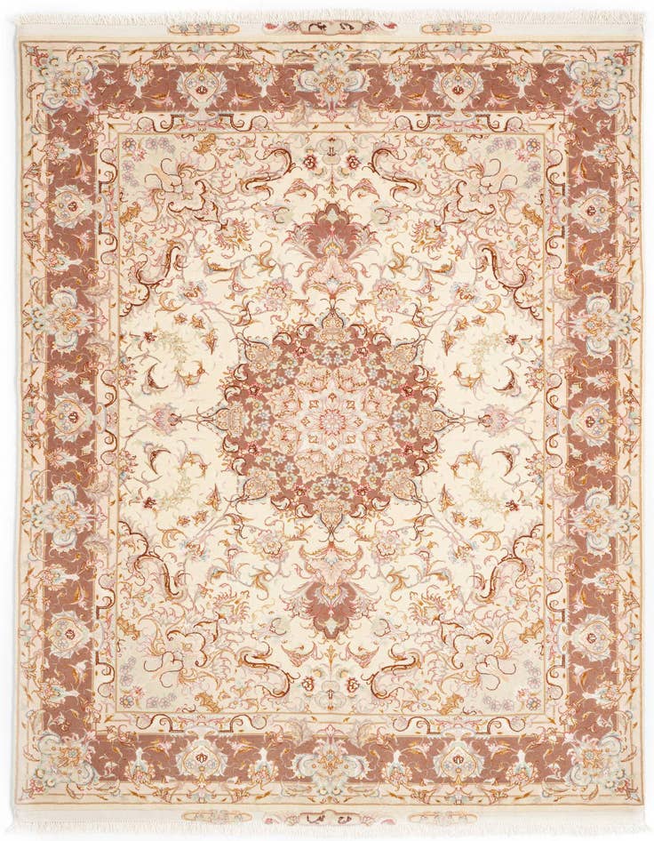 Detail image of 5' x 7' 2 Tabriz Rug