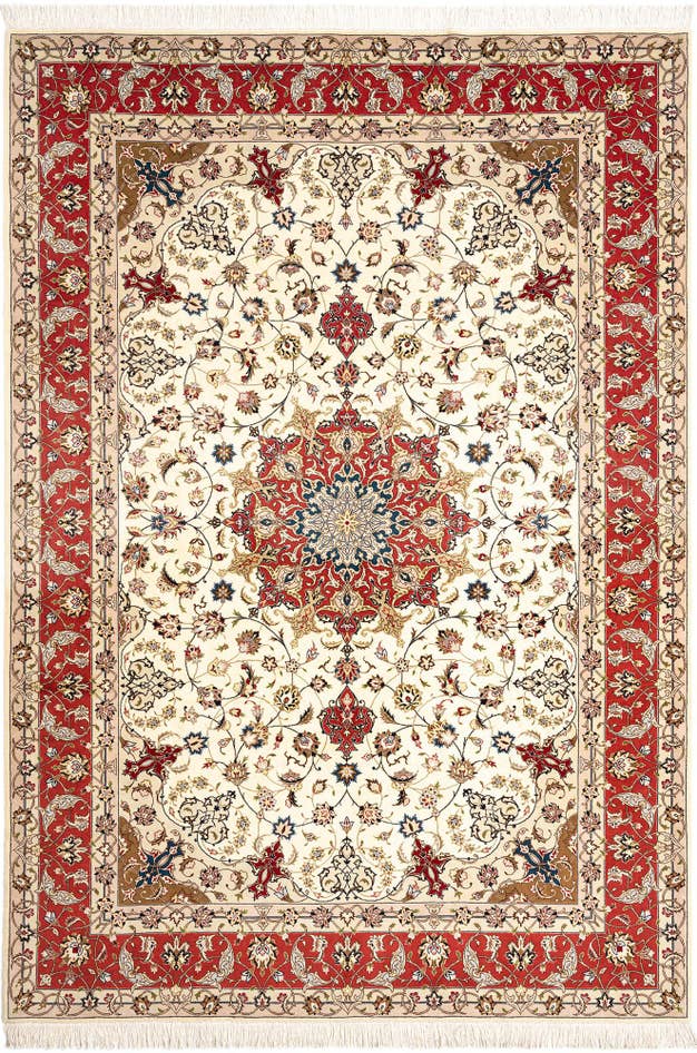 Detail image of 6' 10 x 9' 9 Tabriz Rug
