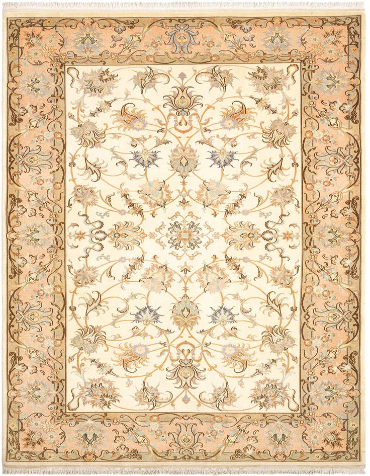Detail image of 4' 10 x 8' 3 Tabriz Rug