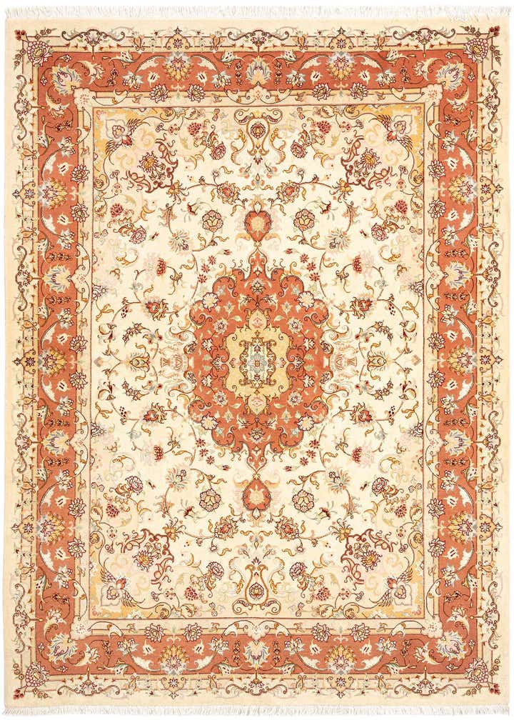 5' 7 x 7' 9 Tabriz Rug