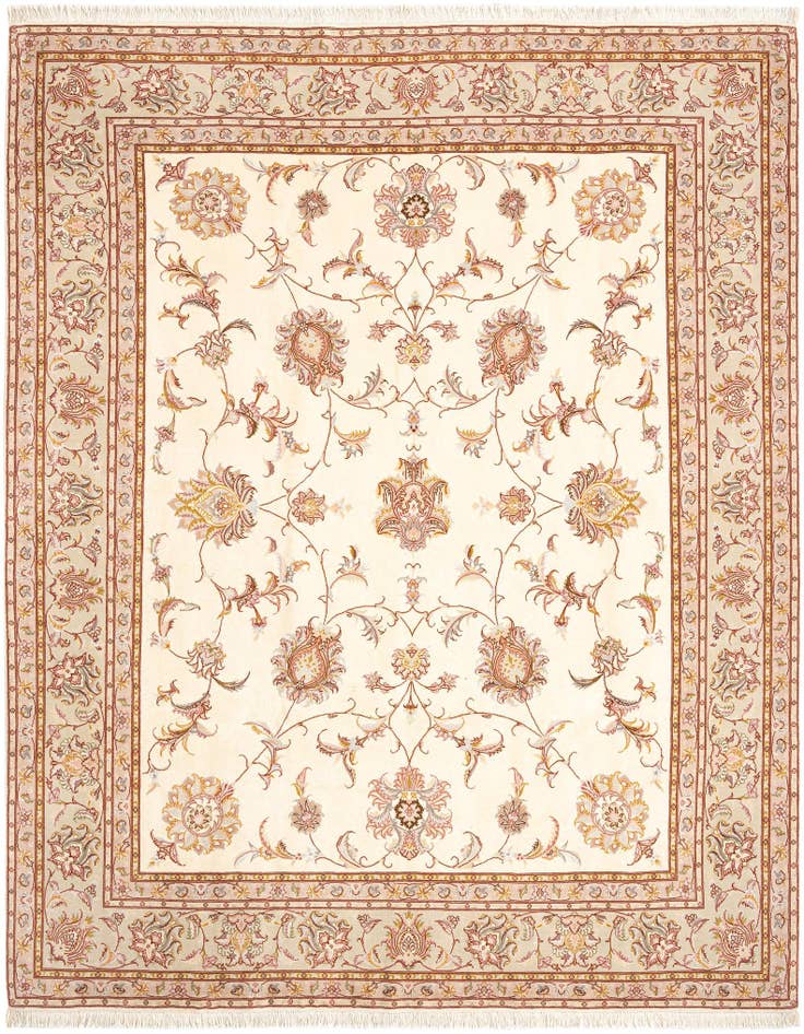 Detail image of 6' 6 x 8' 2 Tabriz Rug