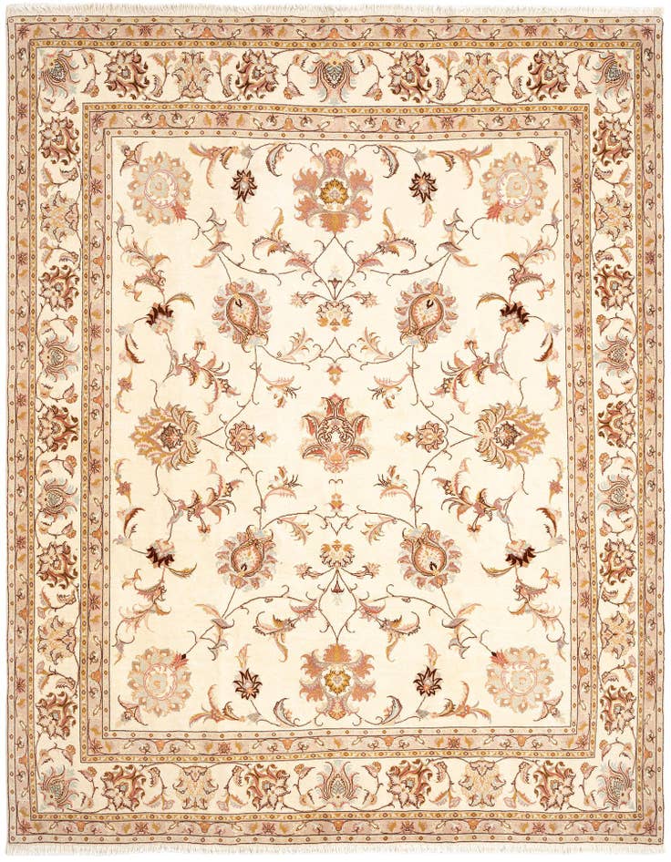 Detail image of 6' 7 x 8' 6 Tabriz Rug