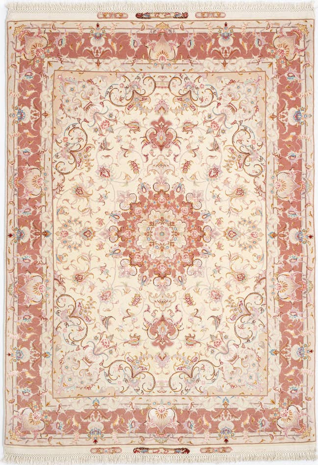 Detail image of 4' 11 x 7' 1 Tabriz Rug