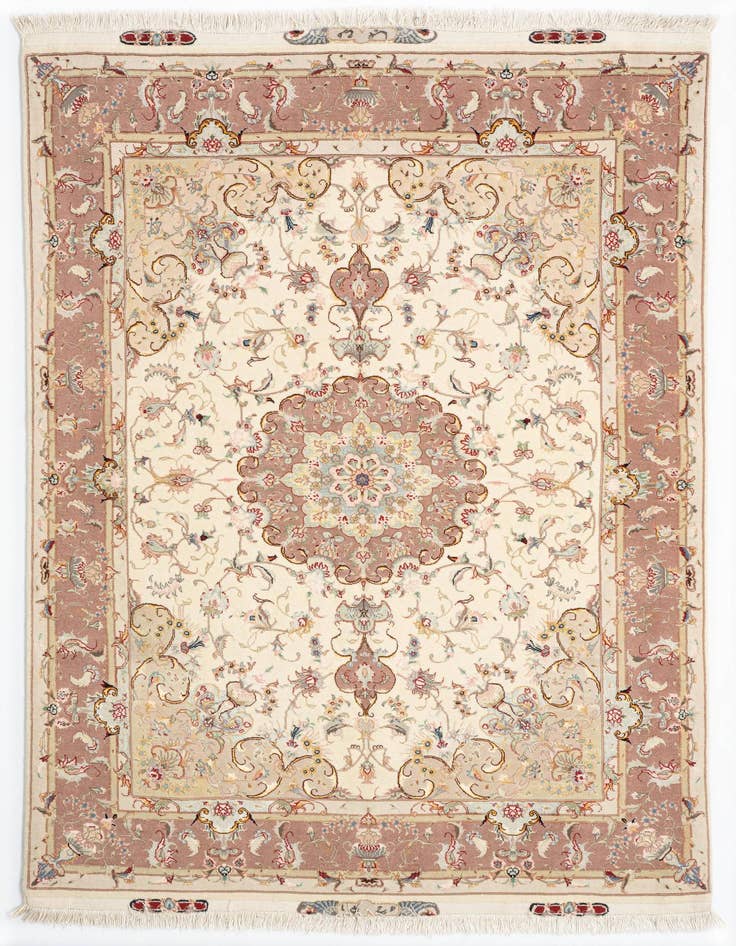 Detail image of 4' 10 x 7' 2 Tabriz Rug