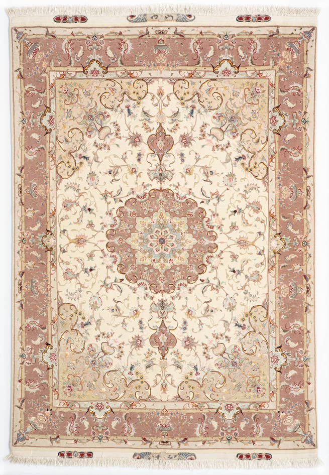 Detail image of 4' 10 x 7' 2 Tabriz Rug