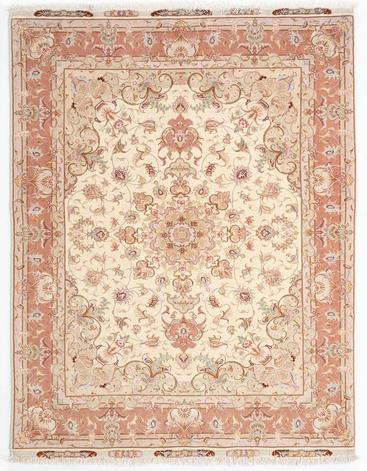 Detail image of 5' 1 x 7' 1 Tabriz Rug