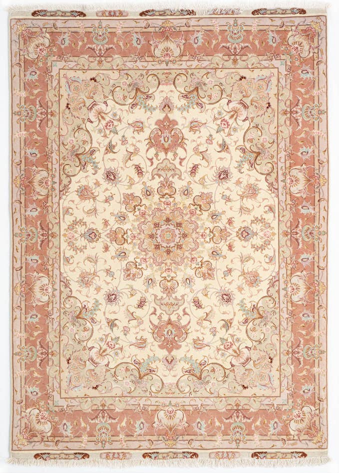 Detail image of 5' 1 x 7' 1 Tabriz Rug