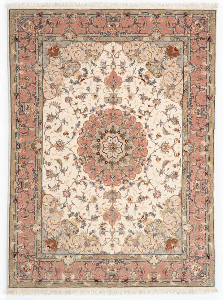 4' 11 x 6' 8 Tabriz Rug