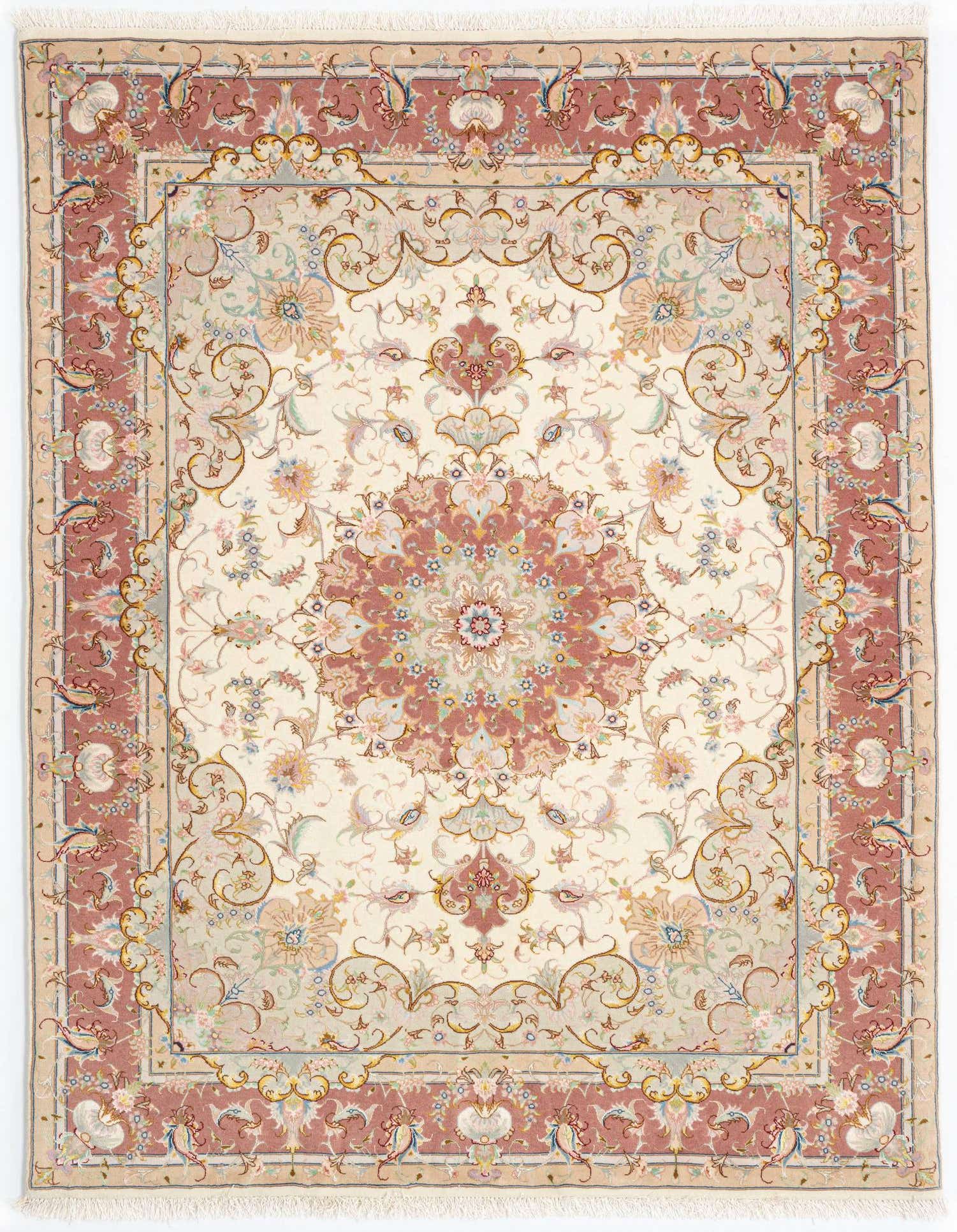 4' 11 x 6' 7 Tabriz Rug